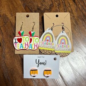 NEW Teacher Earring Bundle